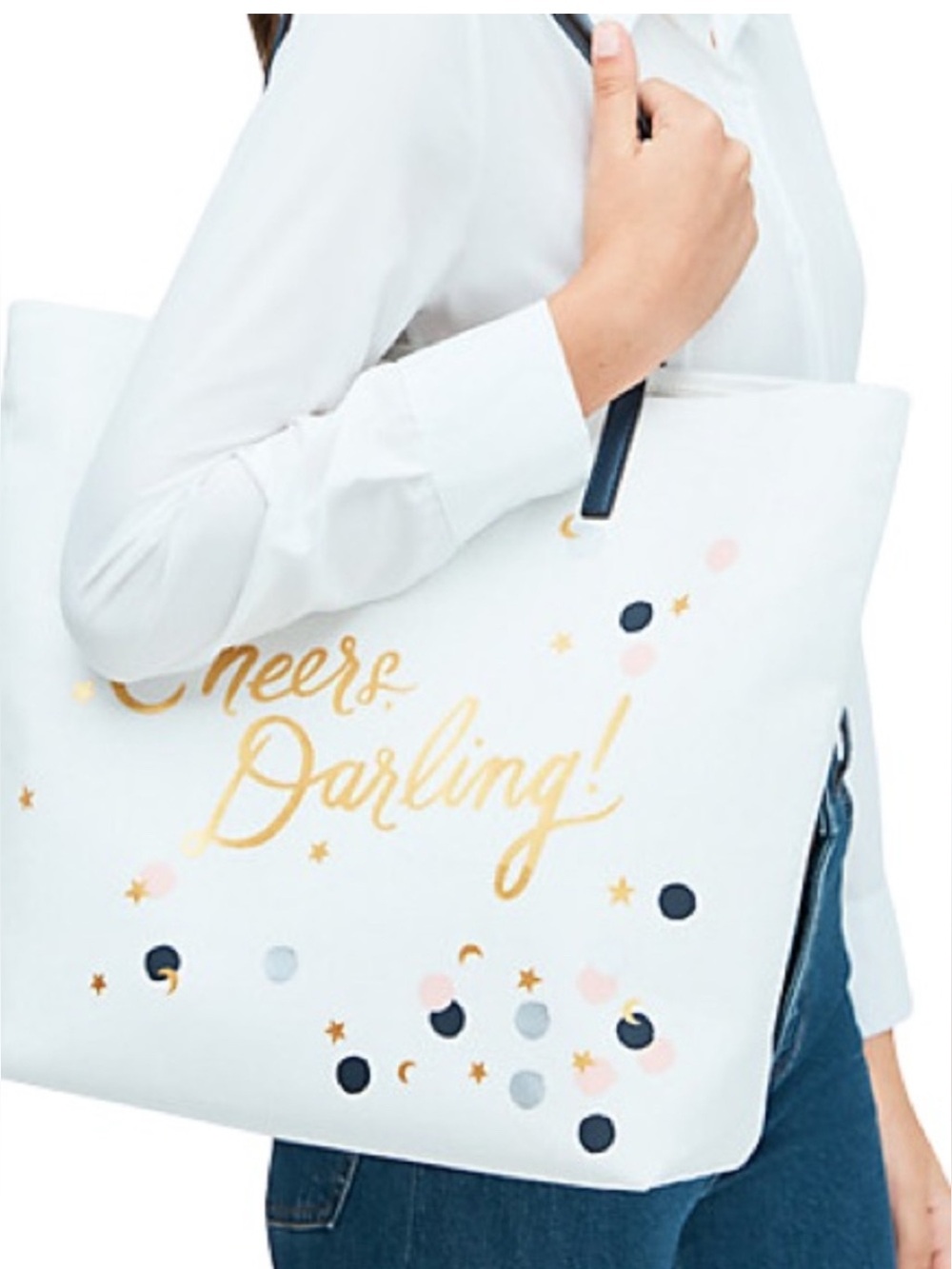 Kate Spade Chestnut Street 'Cheers Darling' Bon Shopper Tote - Picture 13 of 13